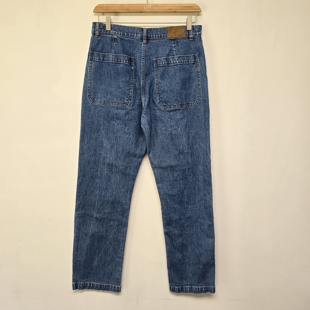 Madewell 90s Straight Cargo Jean Size 30 Denim Womens Straight Leg Utility Pant - Picture 3 of 12